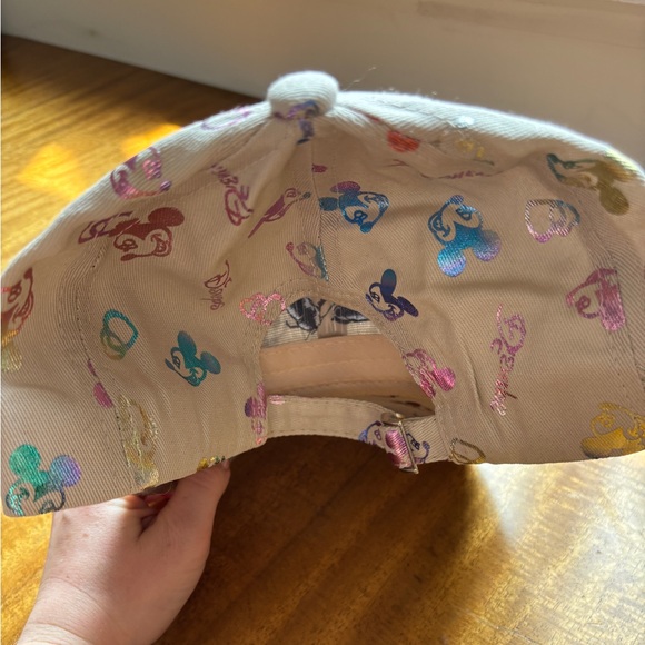 Disney Mickey Mouse Patterned Caps - Beige and Black - Picture 3 of 4